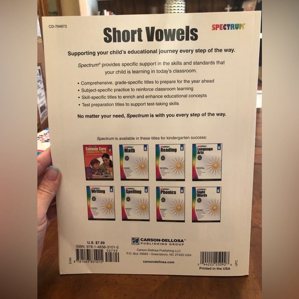 THREE NEW teaching workbooks for early childhood by SPECTRUM - Picture 2 of 9